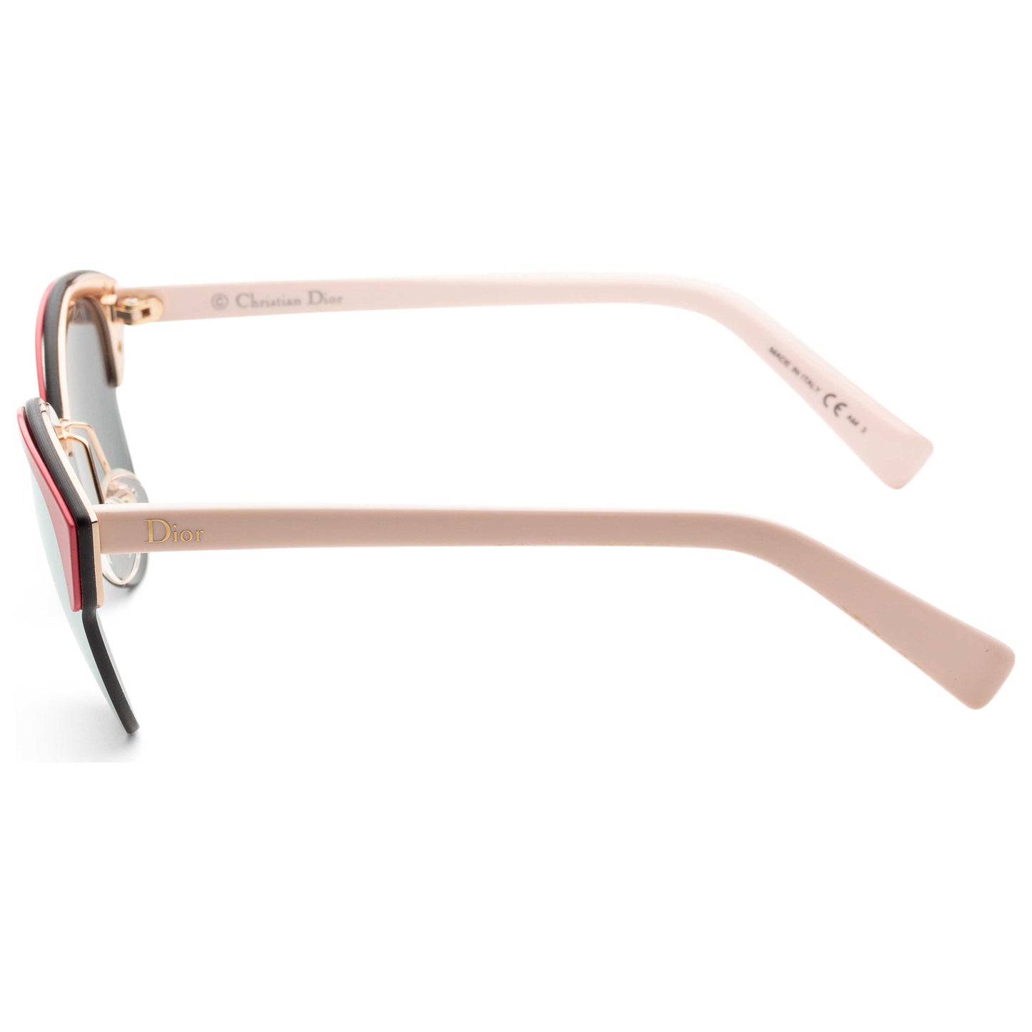 Left view of Christian Dior Baby Run Women's Sunglasses DIORBABYRUN-028G-0J