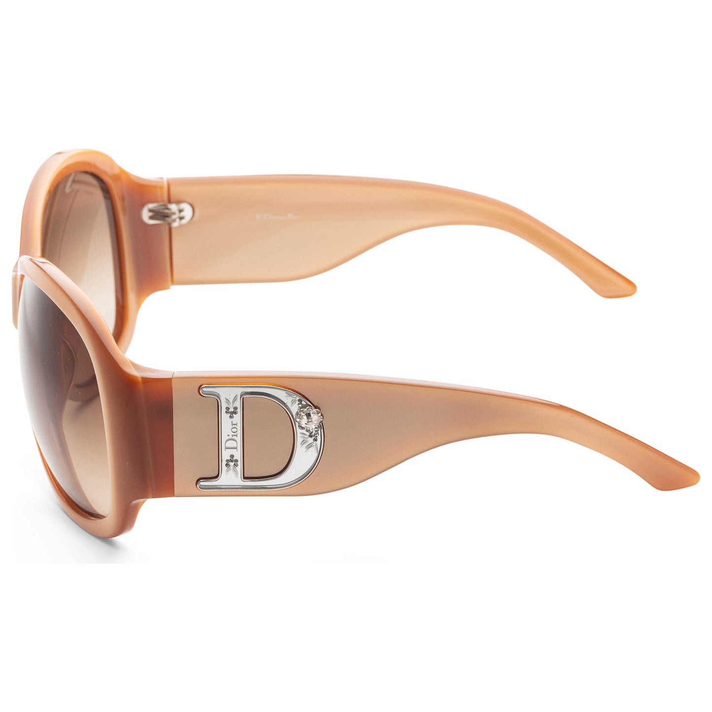 Left view of Christian Dior Boudior Women's Sunglasses DIORBOUDOI-0N2Z-CC