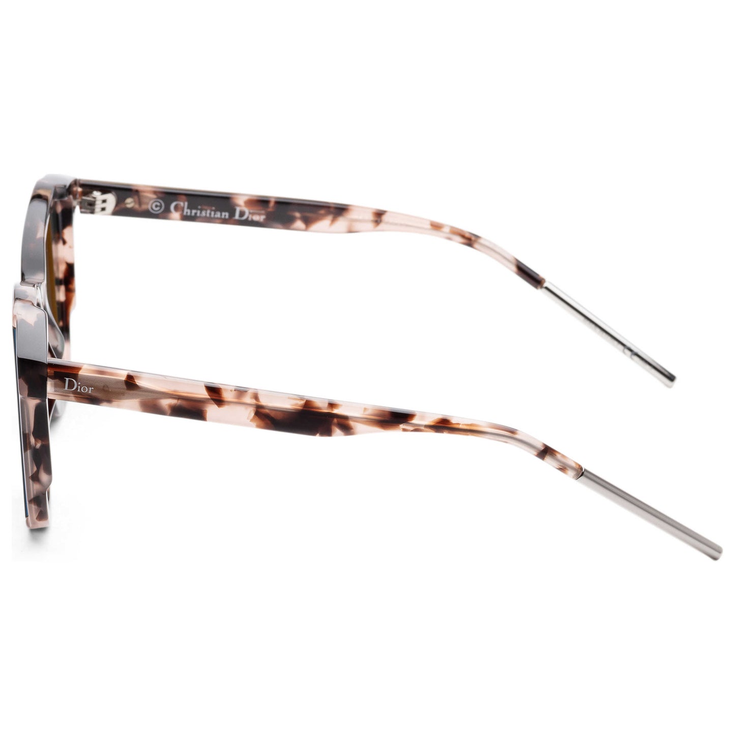 Left view of Christian Dior Eclat Women's Sunglasses DIORSTEP-03Y6-55-17