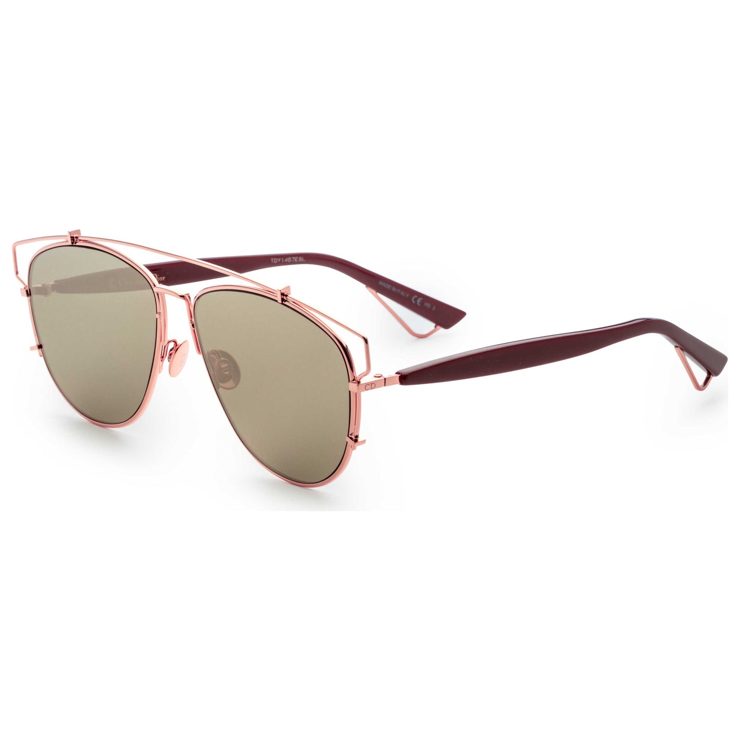 Front view of Christian Dior Technologic Unisex Sunglasses DIORTECHNOLOGIC-0D2X-57-14