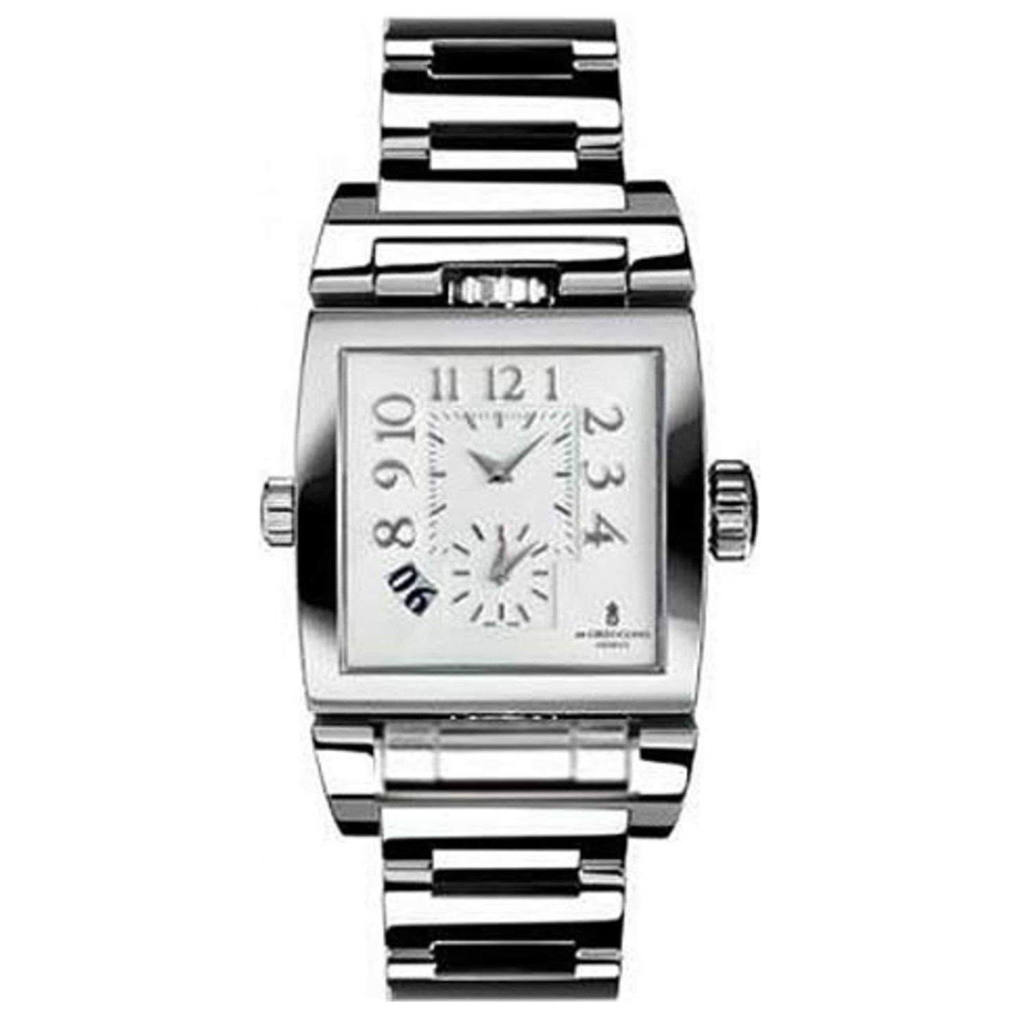 Front view of De Grisogono Doppio Men's Automatic Watch DOPPIO-CR-N02-B