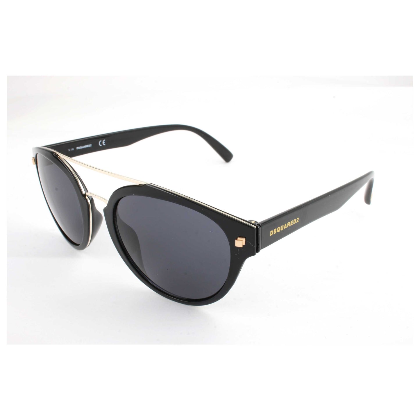 Front view of Dsquared2 Unisex Sunglasses DQ0255-01A-52