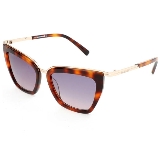 Front view of Dsquared2 Women's Sunglasses DQ0289-52B-53