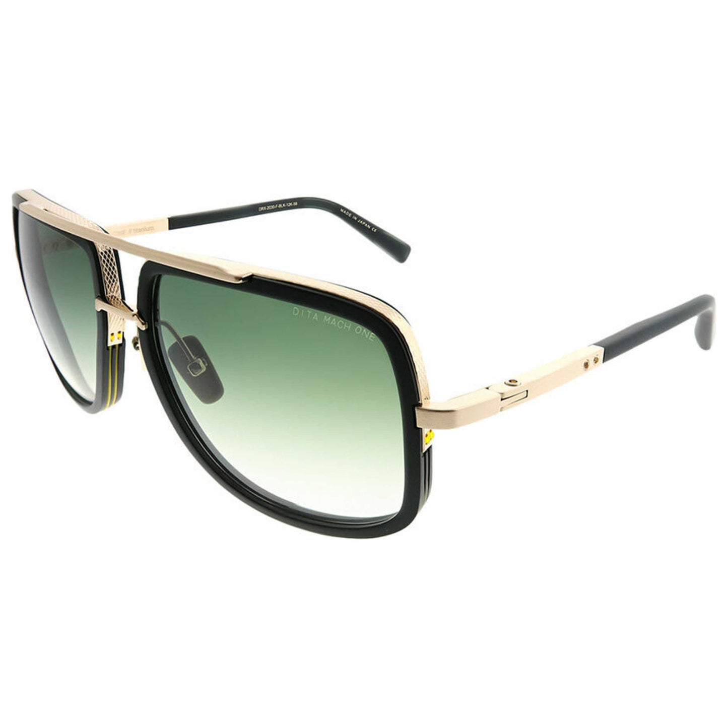 Dita Mach-One Unisex Sunglasses DRX-2030-F-BLK-12K-59 - Image #4