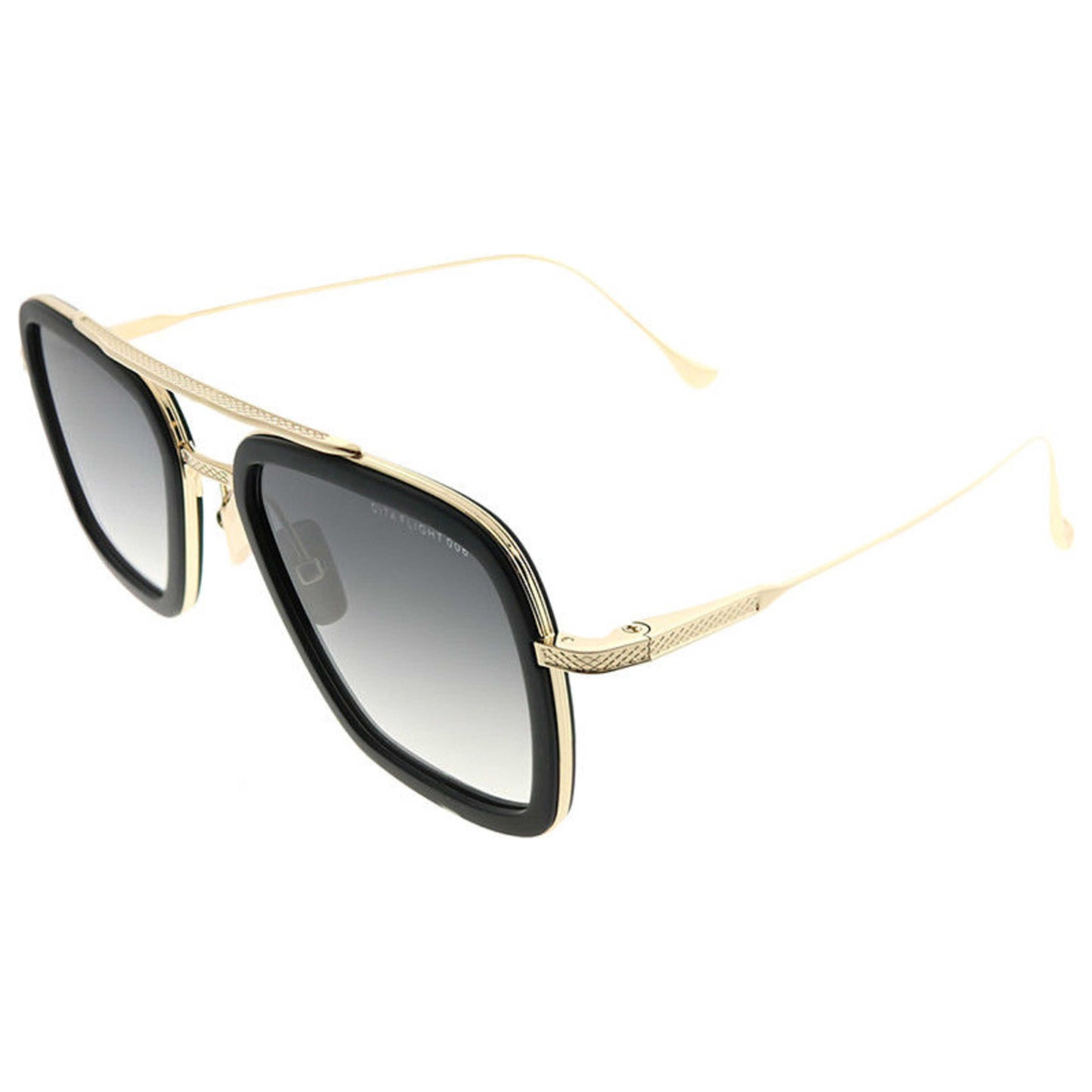 Dita Flight Unisex Sunglasses DT-7806-B-BLK-GLD-52 - Image #4