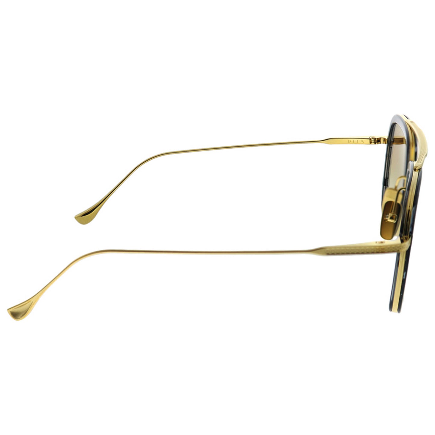 Dita Flight Unisex Sunglasses DT-7806-F-BLK-GLD-52 - Image #4