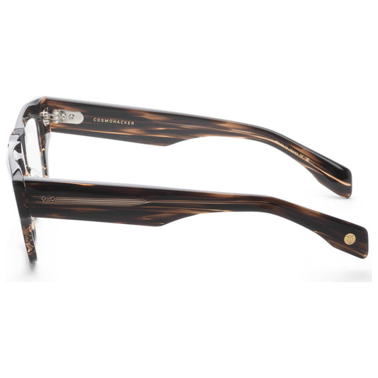 Left view of Dita Cosmohacker Unisex Opticals DTX727-A-02