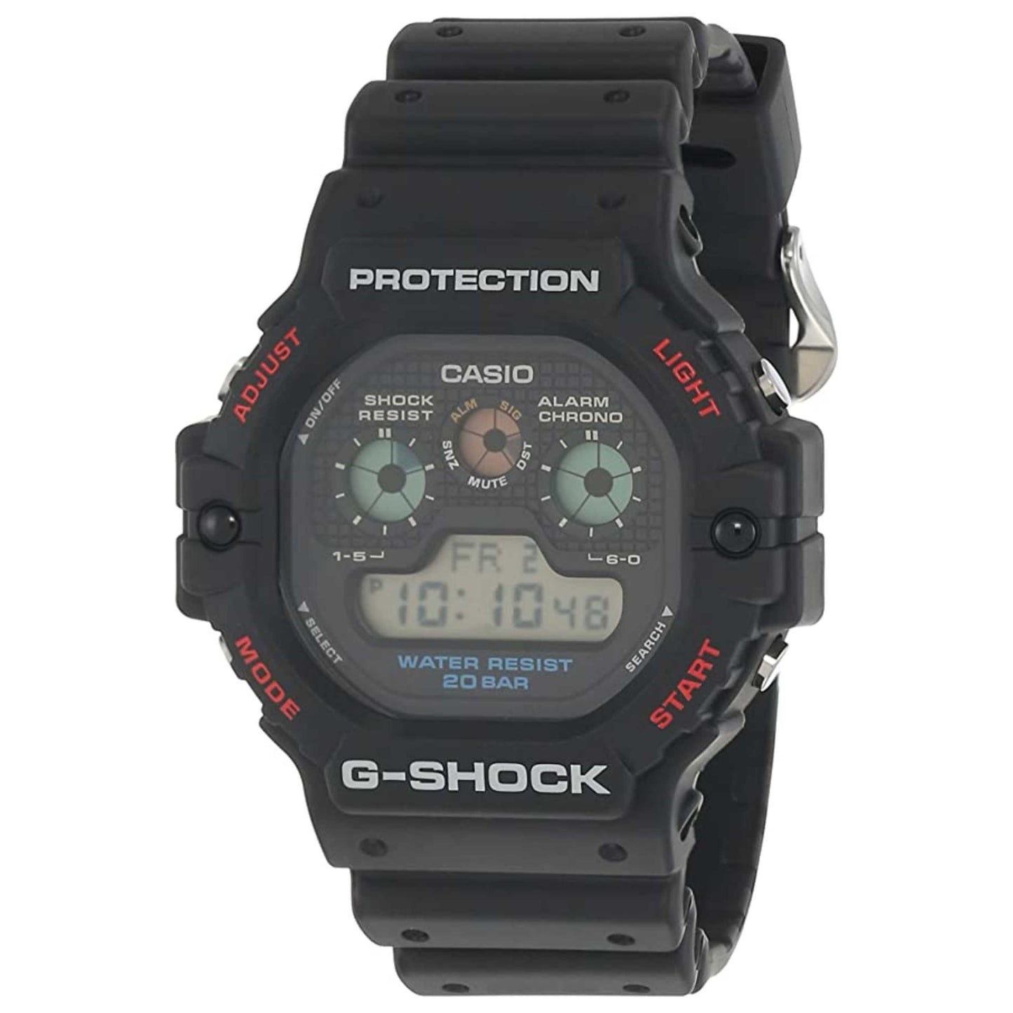 Front view of Casio G-Shock Men's Quartz Watch DW-5900-1DR