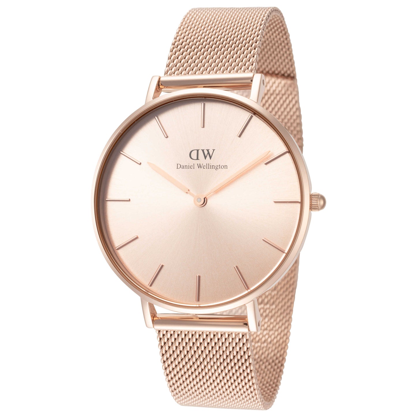 Front view of Daniel Wellington Petite Unitone Unisex Quartz Watch DW00100472