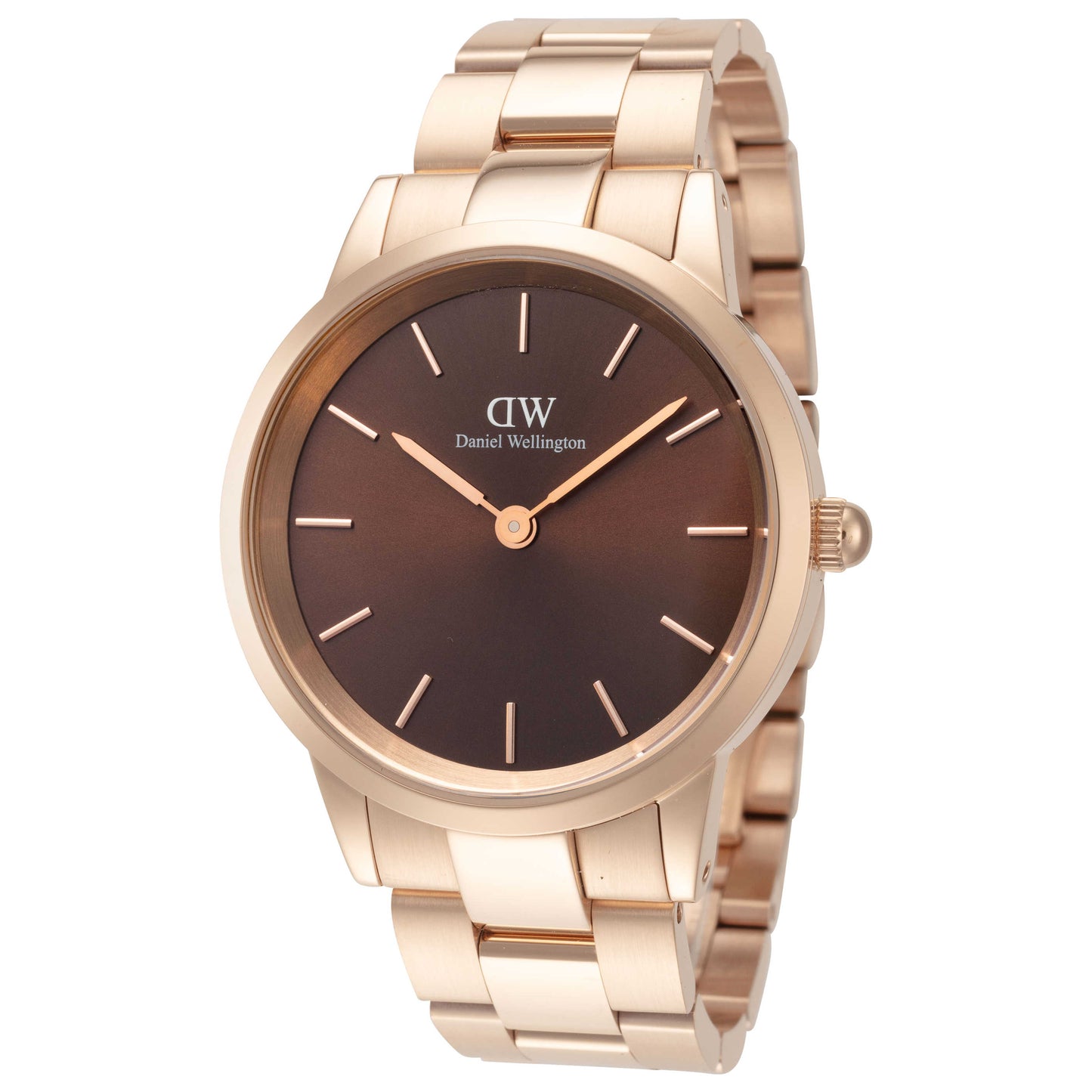 Front view of Daniel Wellington Iconic Link Unisex Quartz Watch DW00600461