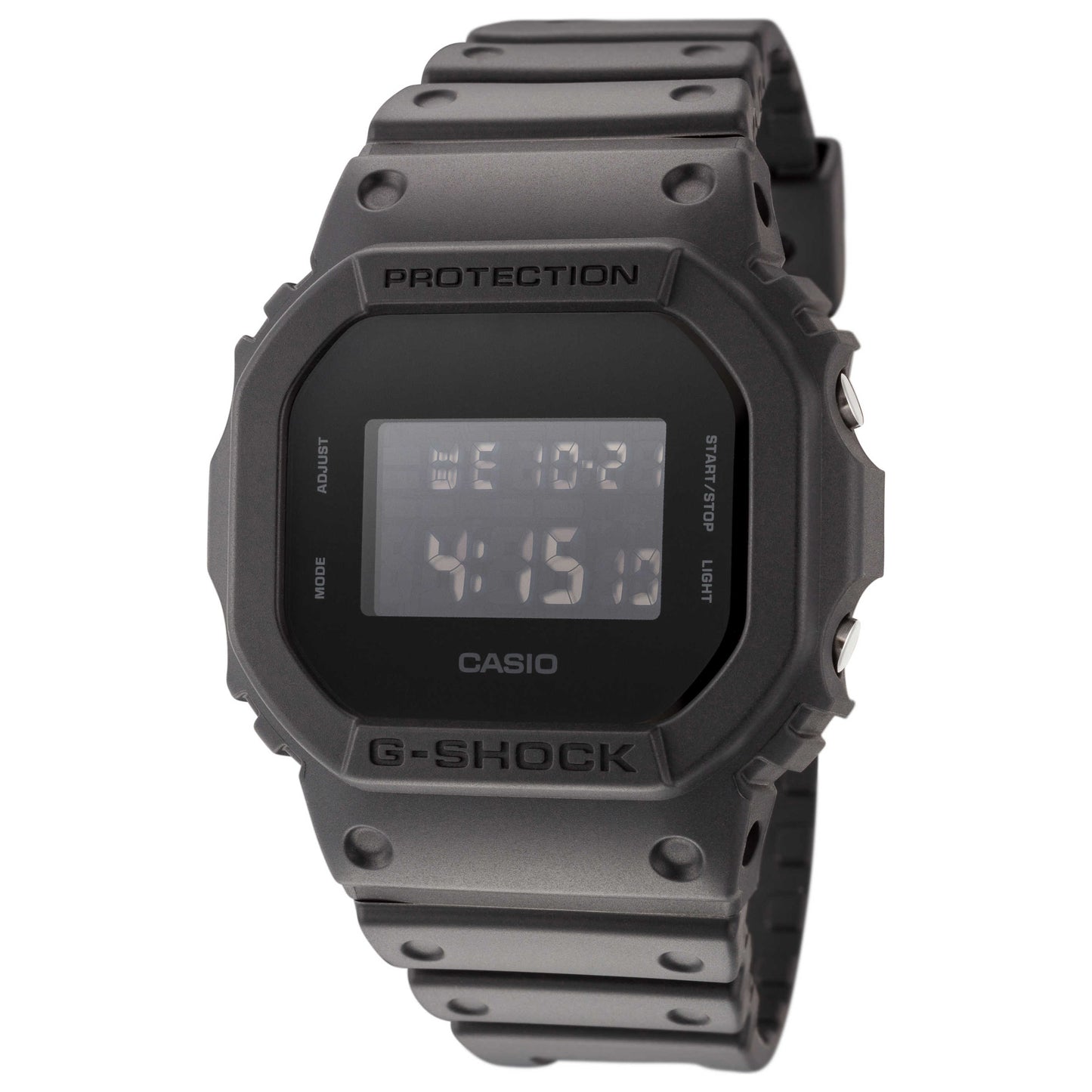 Front view of Casio G-Shock Men's Quartz Watch DW5600BB-1