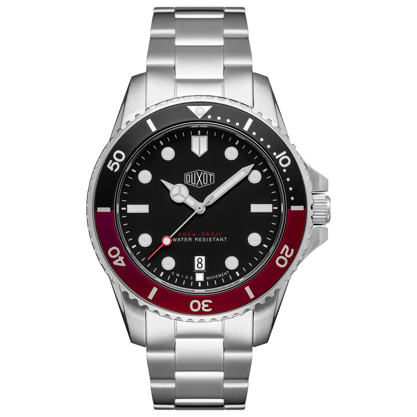 Front view of Duxot Altum Men's Quartz Watch DX-2025-55