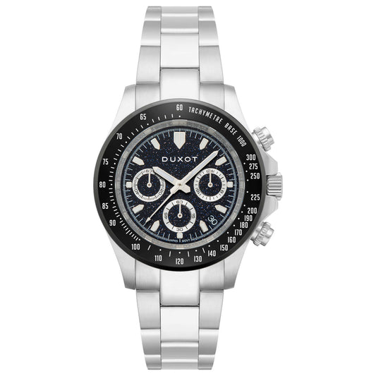 Front view of Duxot Atlantica Lapidary Men's Quartz Watch DX-2048-HH