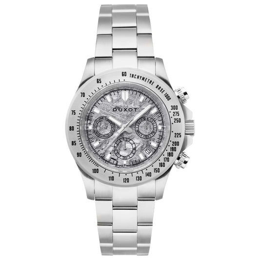 Front view of Duxot Atlantica Lapidary Men's Quartz Watch DX-2048-II
