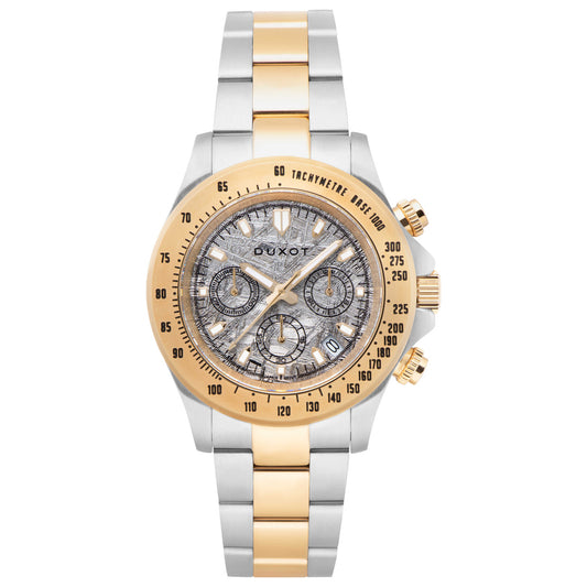 Front view of Duxot Atlantica Lapidary Men's Quartz Watch DX-2048-JJ