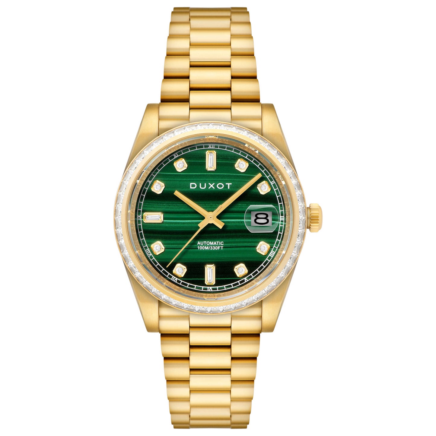 Front view of Duxot Serenata Men's Automatic Watch DX-2058-88
