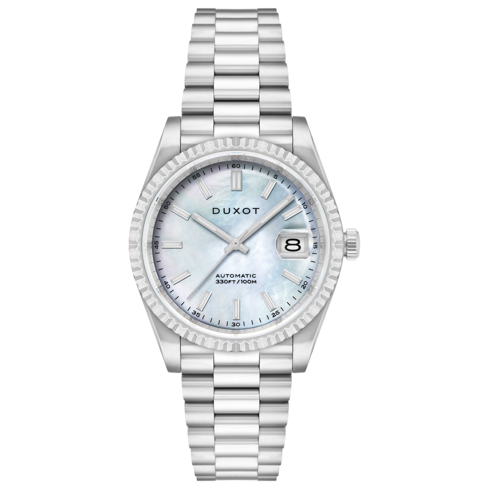 Front view of Duxot Marcel Men's Automatic Watch DX-2059-11