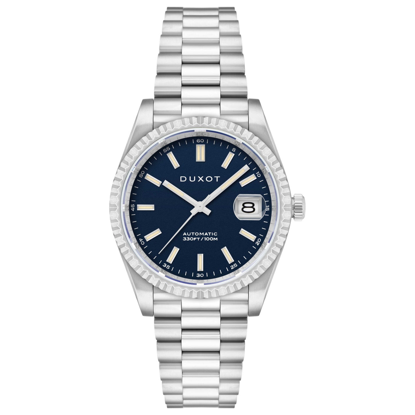 Front view of Duxot Marcel Men's Automatic Watch DX-2059-33