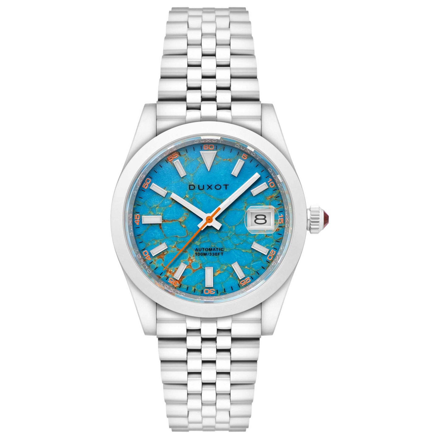 Front view of Duxot Vezeto Men's Automatic Watch DX-2061-44