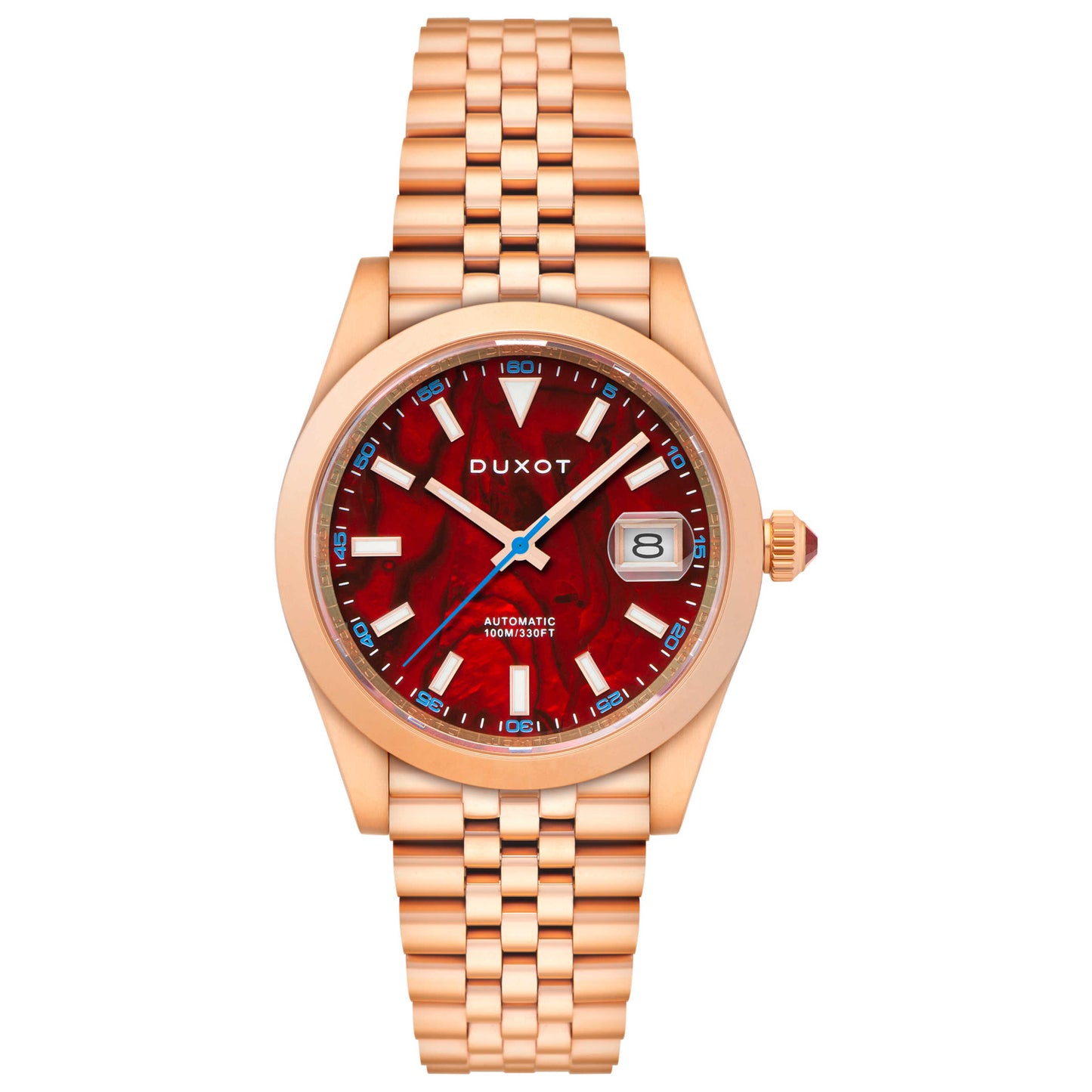 Front view of Duxot Vezeto Men's Automatic Watch DX-2061-AA