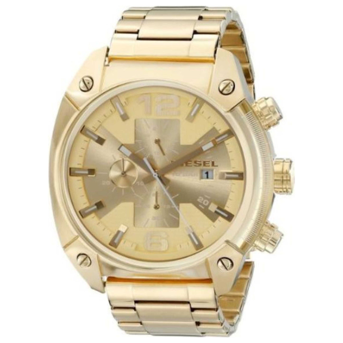 Front view of Diesel Overflow Men's Quartz Watch DZ4299