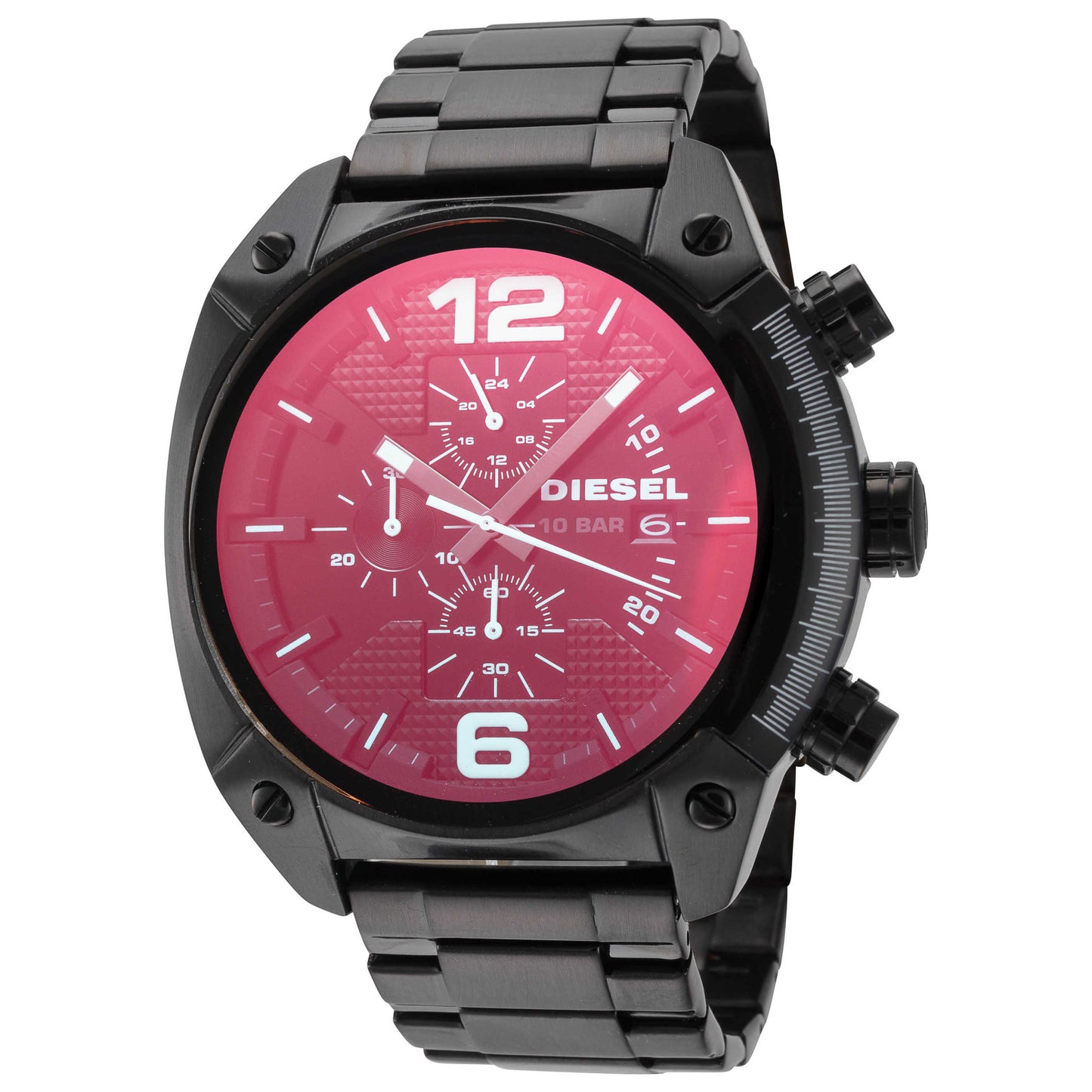 Front view of Diesel Overflow Men's Quartz Watch DZ4316