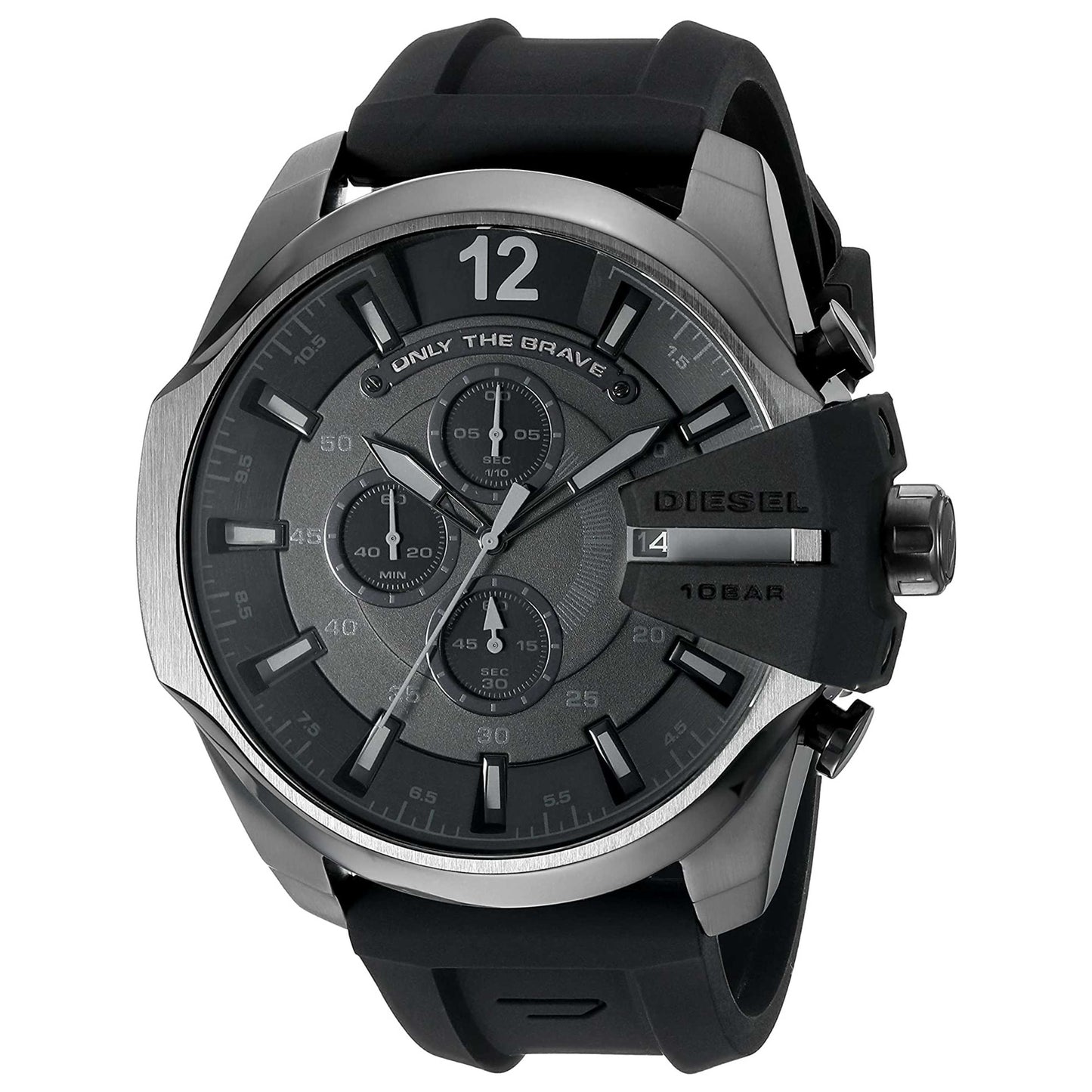 Front view of Diesel Chief Men's Quartz Watch DZ4378