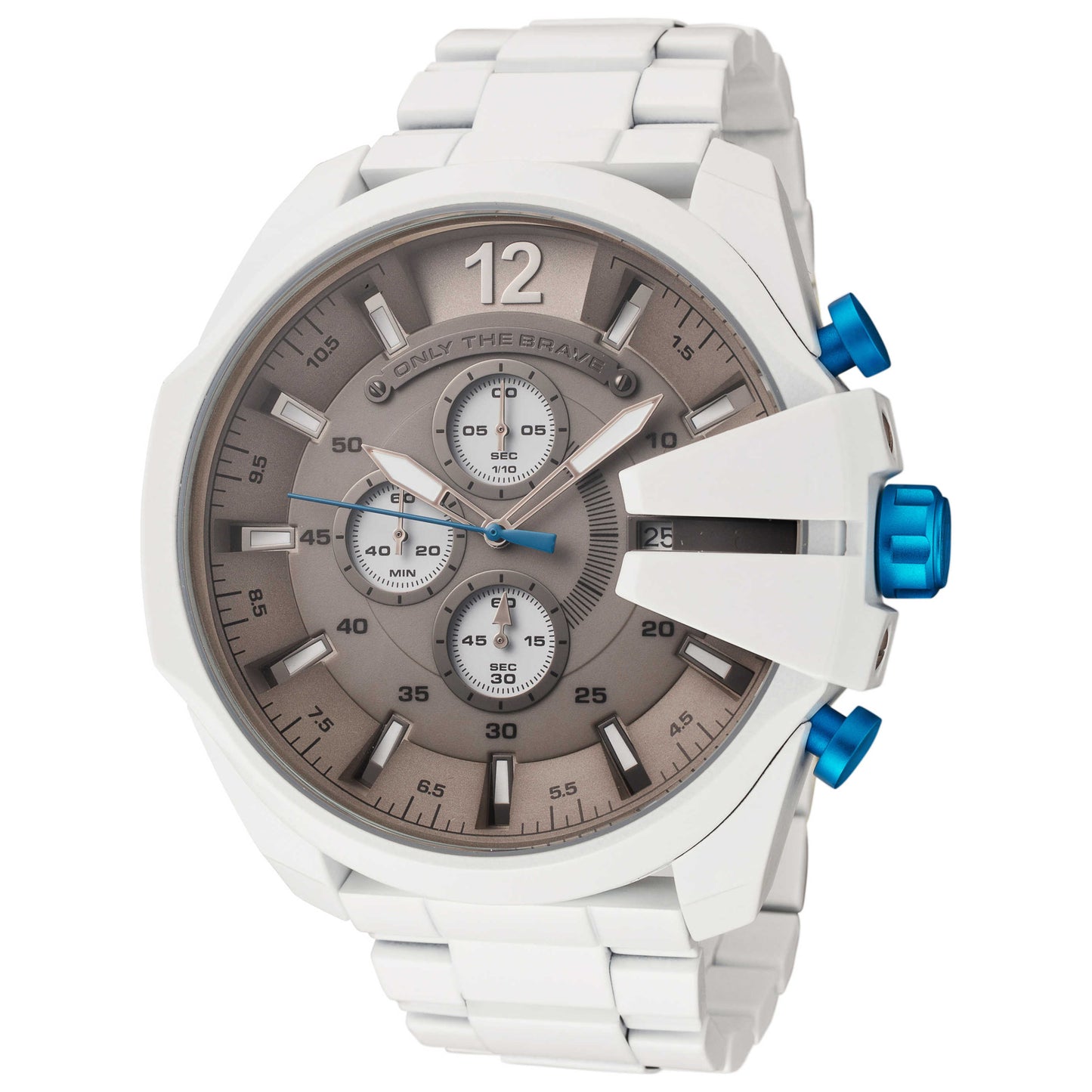 Front view of Diesel Mega Chief Men's Quartz Watch DZ4502