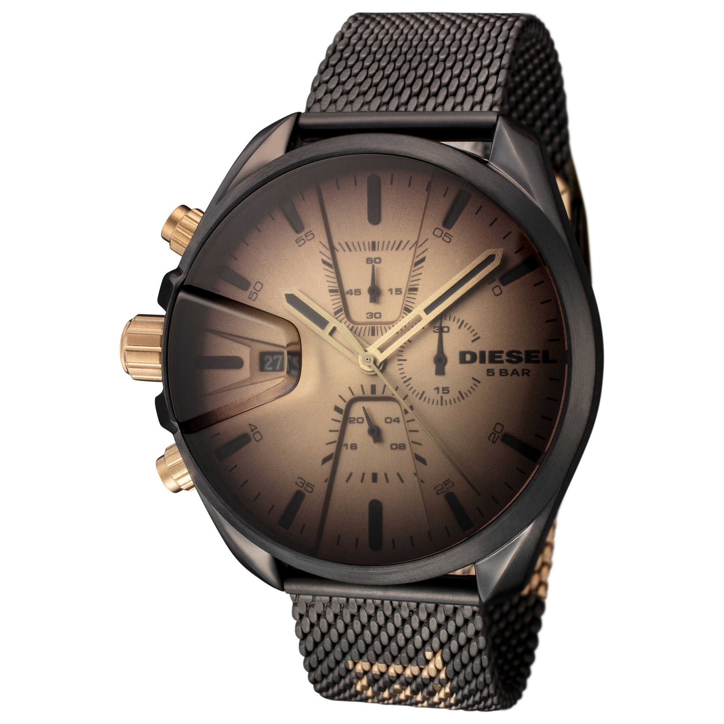 Front view of Diesel MS9 Men's Quartz Watch DZ4517