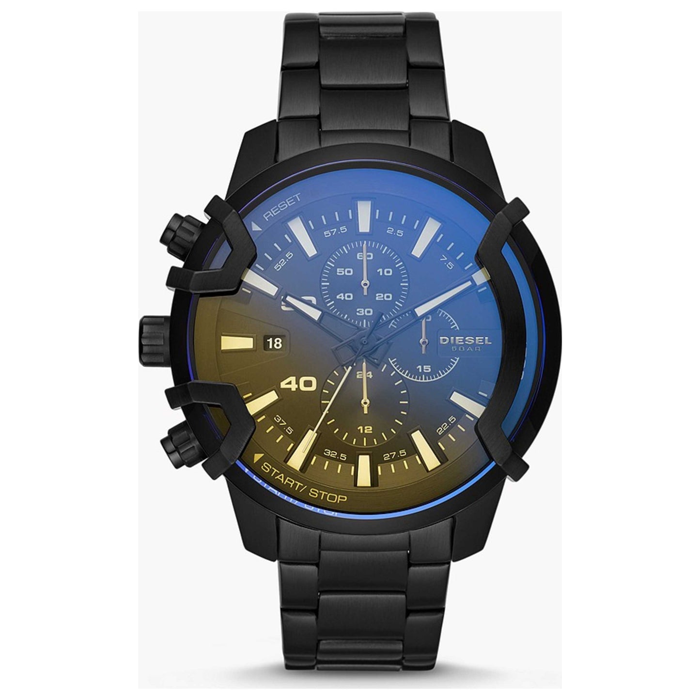 Front view of Diesel Griffed Men's Quartz Watch DZ4529