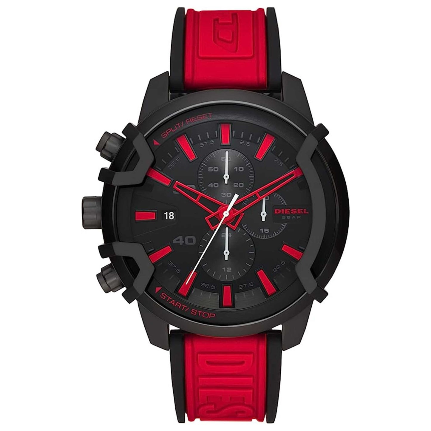 Front view of Diesel Griffed Men's Quartz Watch DZ4530