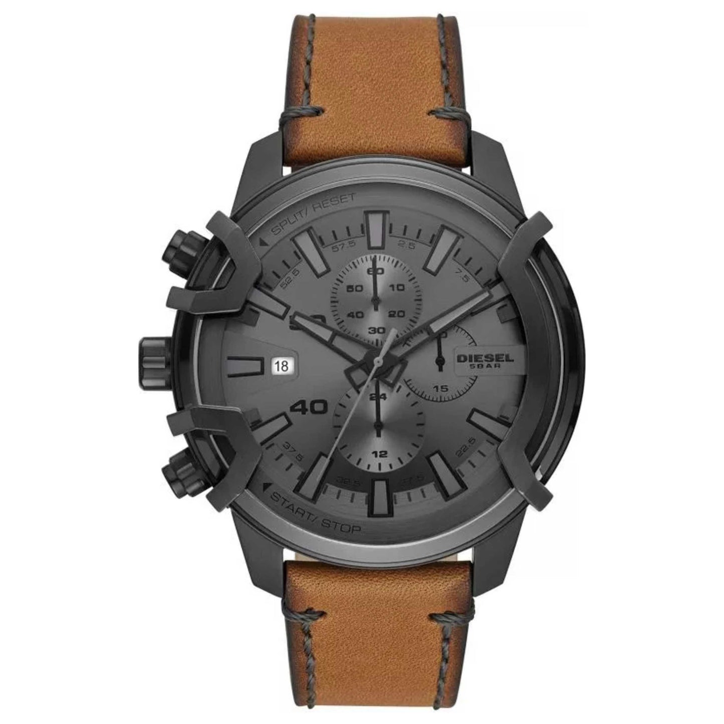 Front view of Diesel Griffed Men's Quartz Watch DZ4569