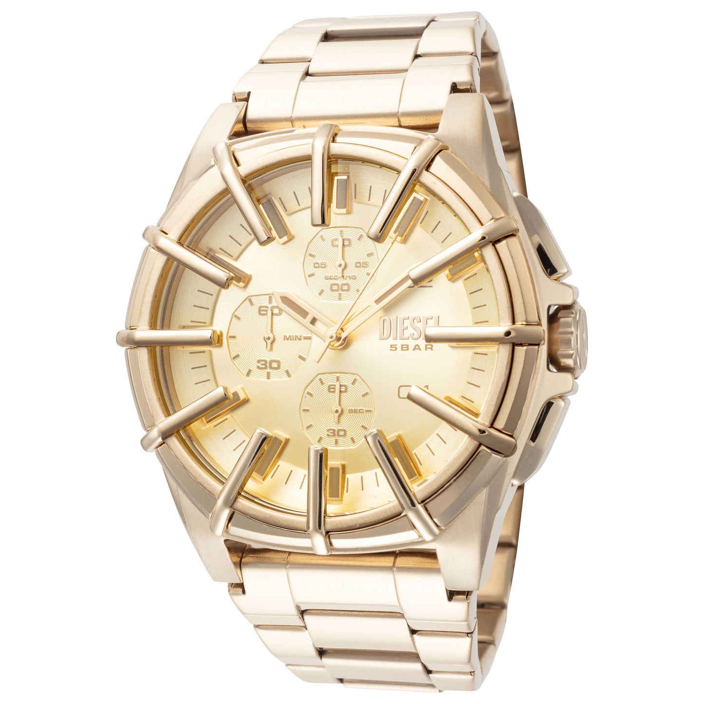 Front view of Diesel Framed Men's Quartz Watch DZ4659