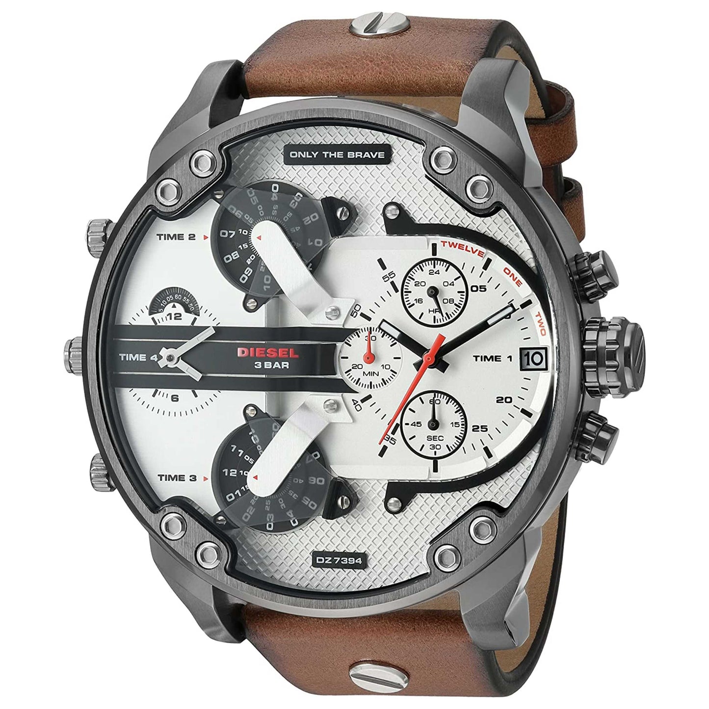 Front view of Diesel Mr Daddy Men's Quartz Watch DZ7394