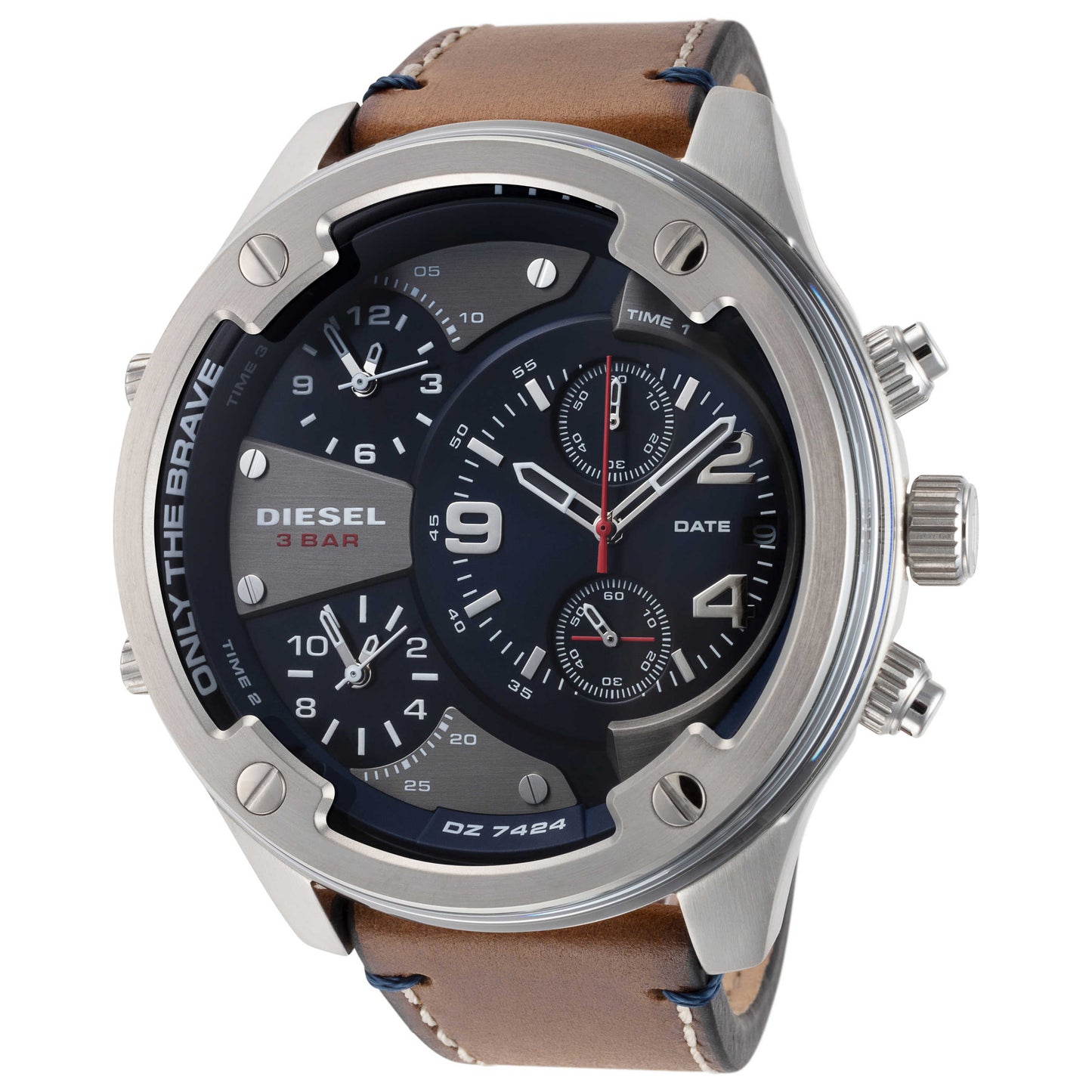 Front view of Diesel Boltdown Men's Quartz Watch DZ7424