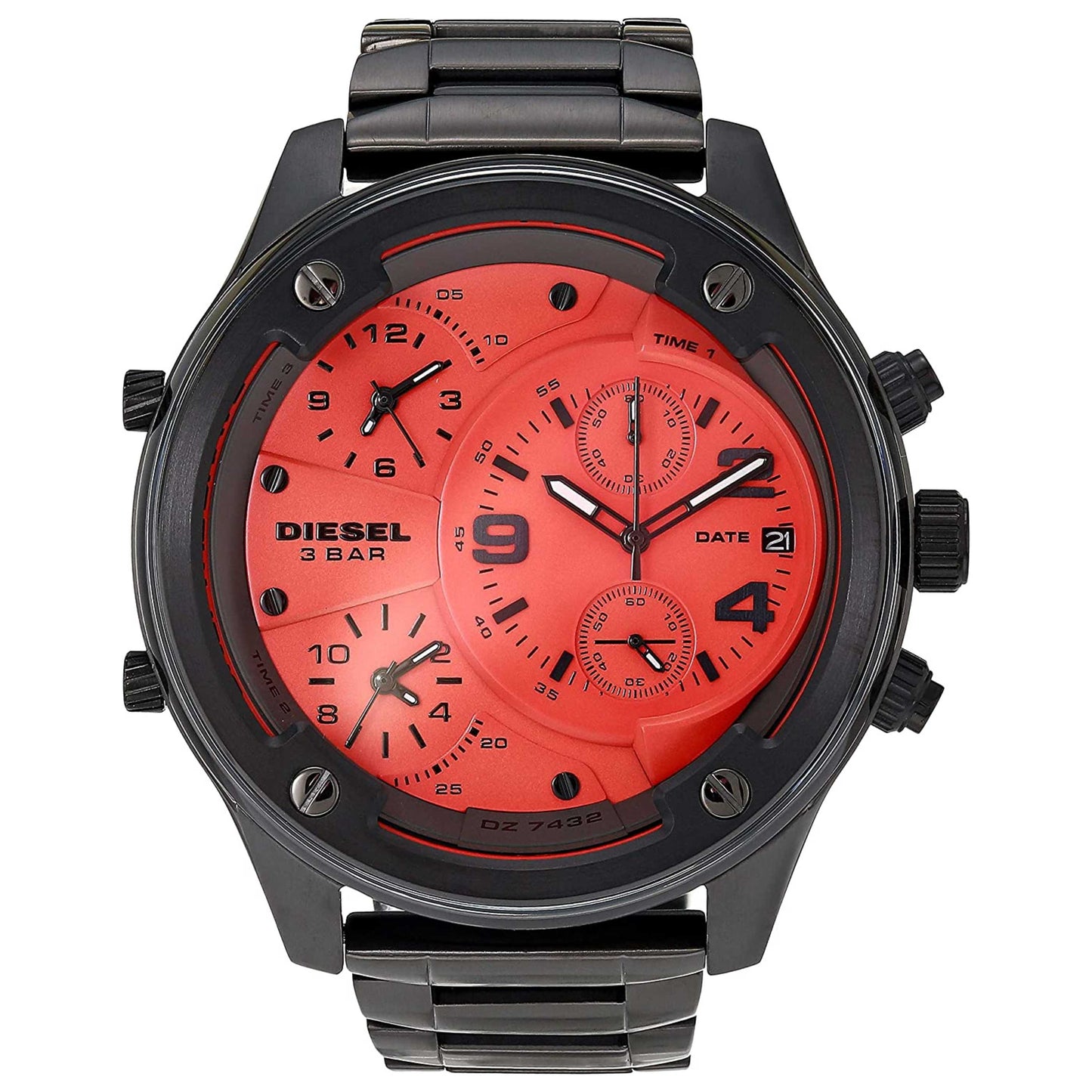 Front view of Diesel Boltdown Men's Quartz Watch DZ7432