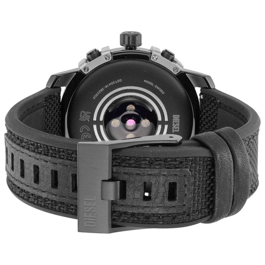 Back view of Diesel Griffed Men's Quartz Smartwatch DZT2041