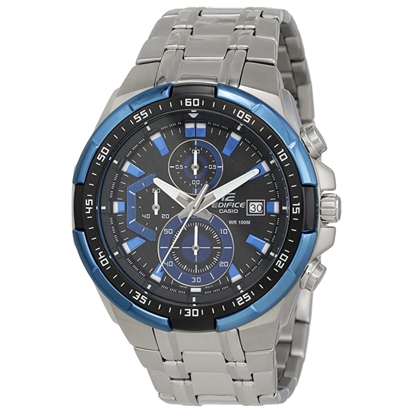 Front view of Casio Edifice Men's Quartz Watch EFR-539D-1A2VUDF