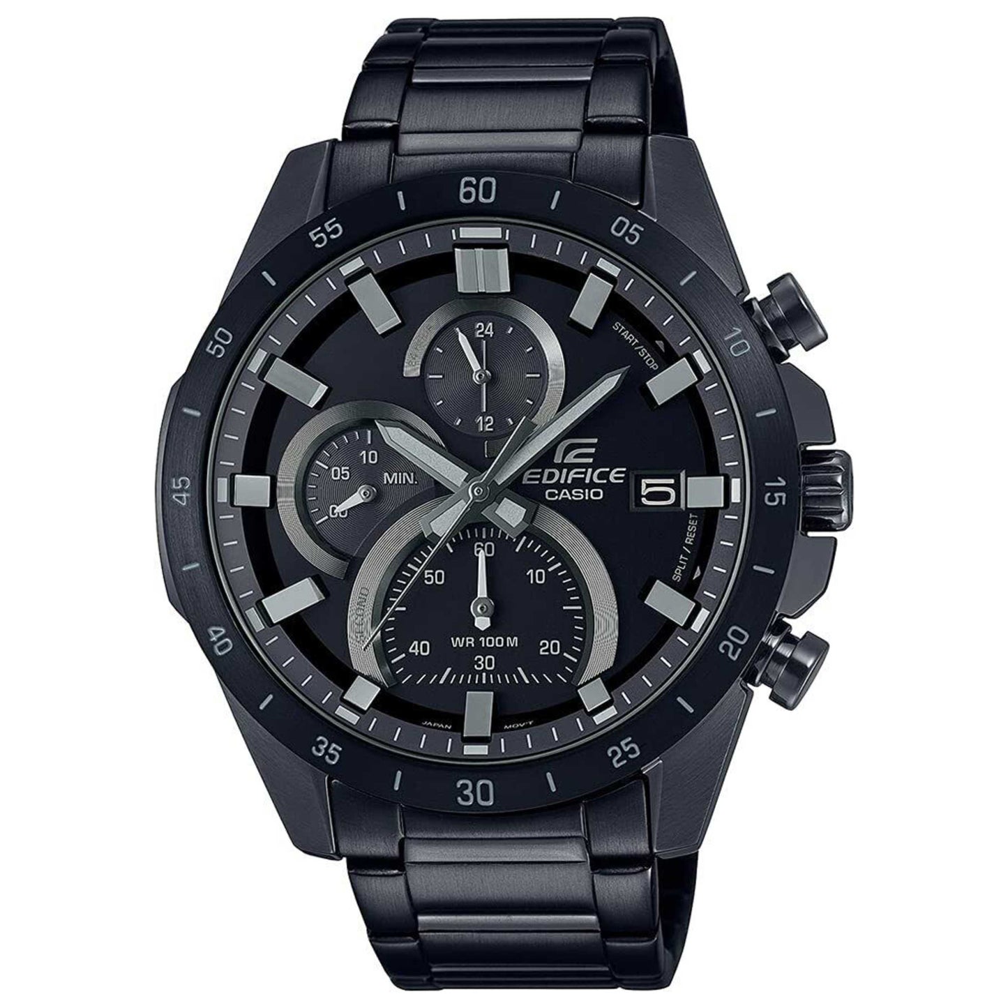 Front view of Casio Edifice Men's Quartz Watch EFR-571MDC-1AVUDF