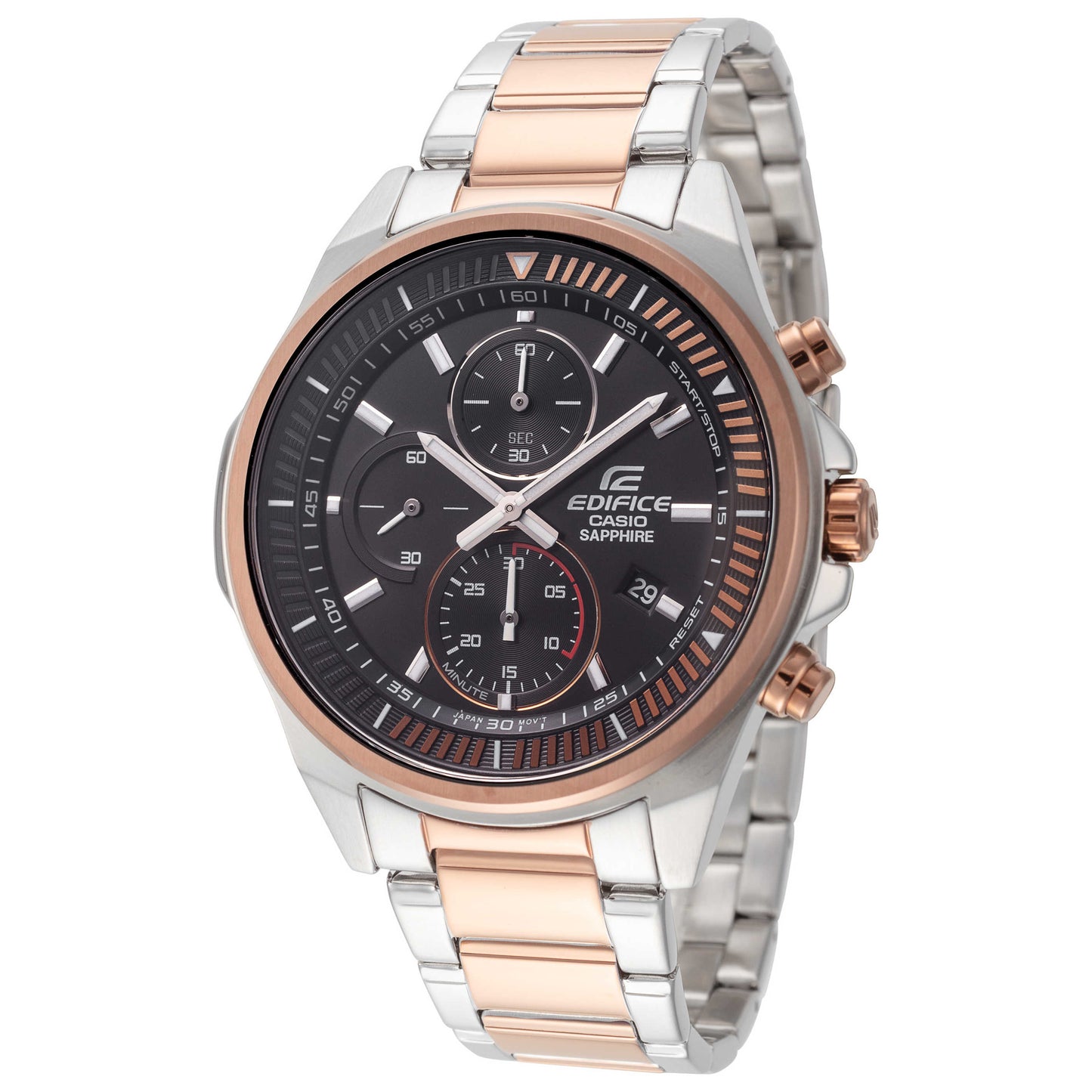 Front view of Casio Edifice Men's Quartz Watch EFR-S572GS-1AVUDF