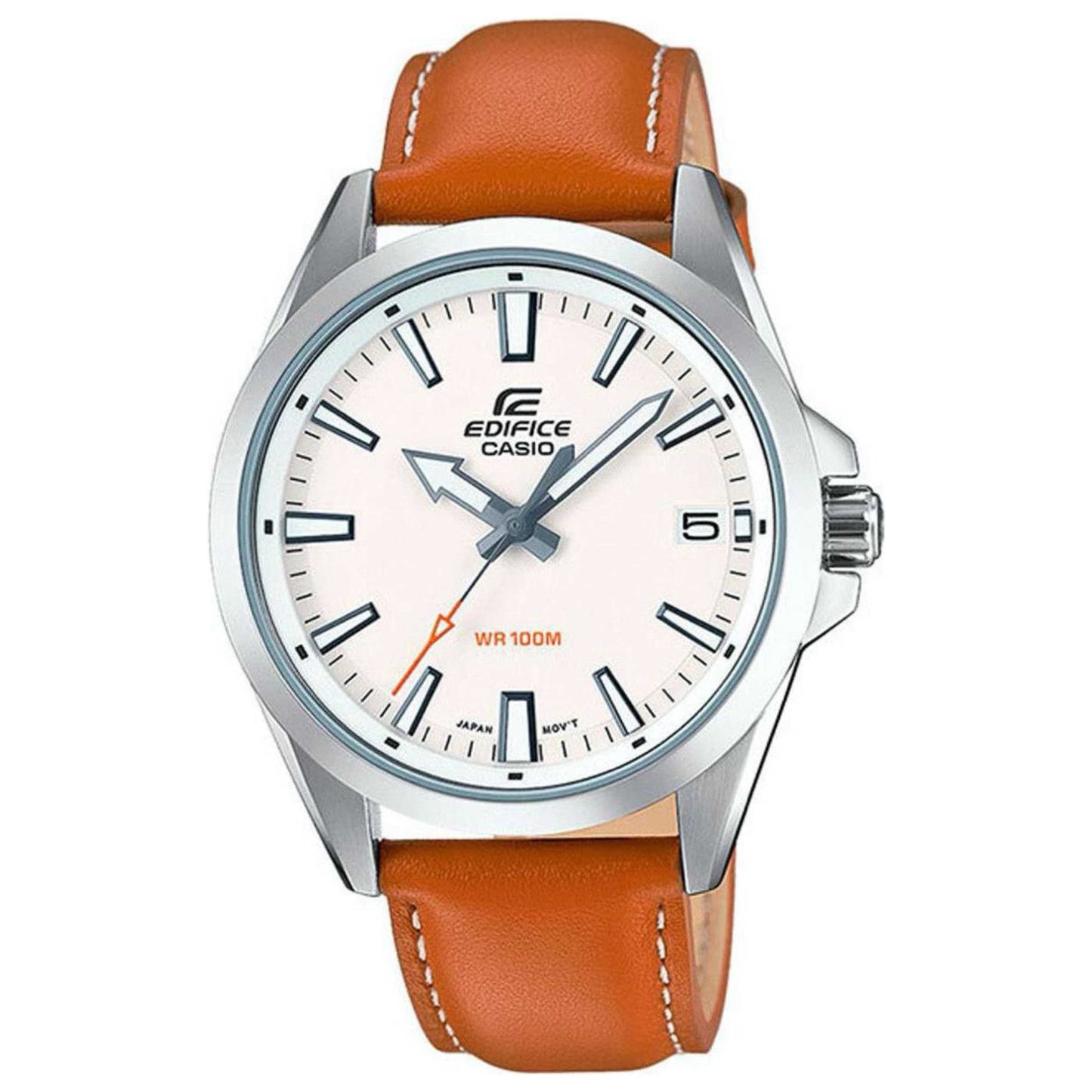 Front view of Casio Edifice Men's Quartz Watch EFV-100L-7AVUDF