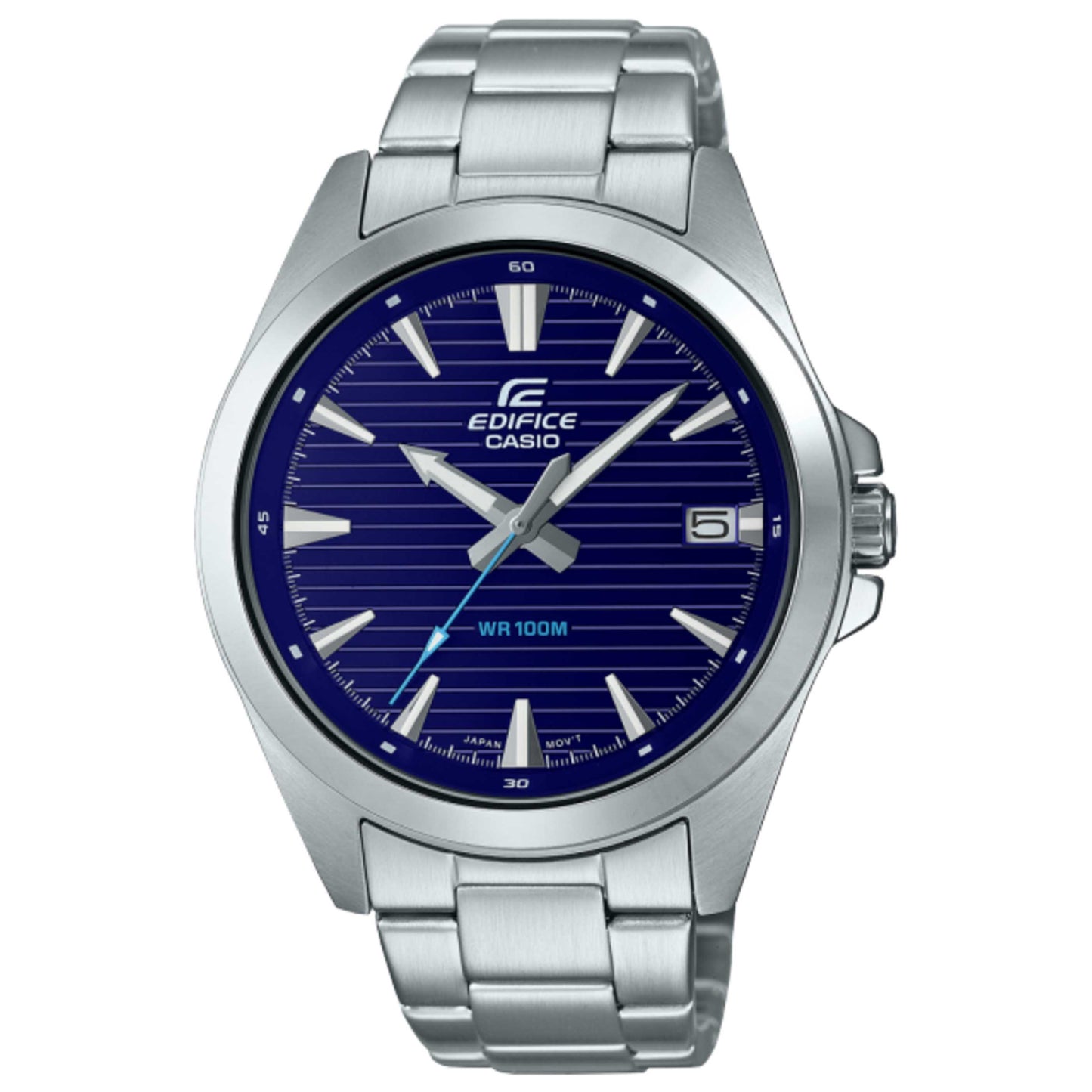 Front view of Casio Edifice Men's Quartz Watch EFV-140D-2AVUDF