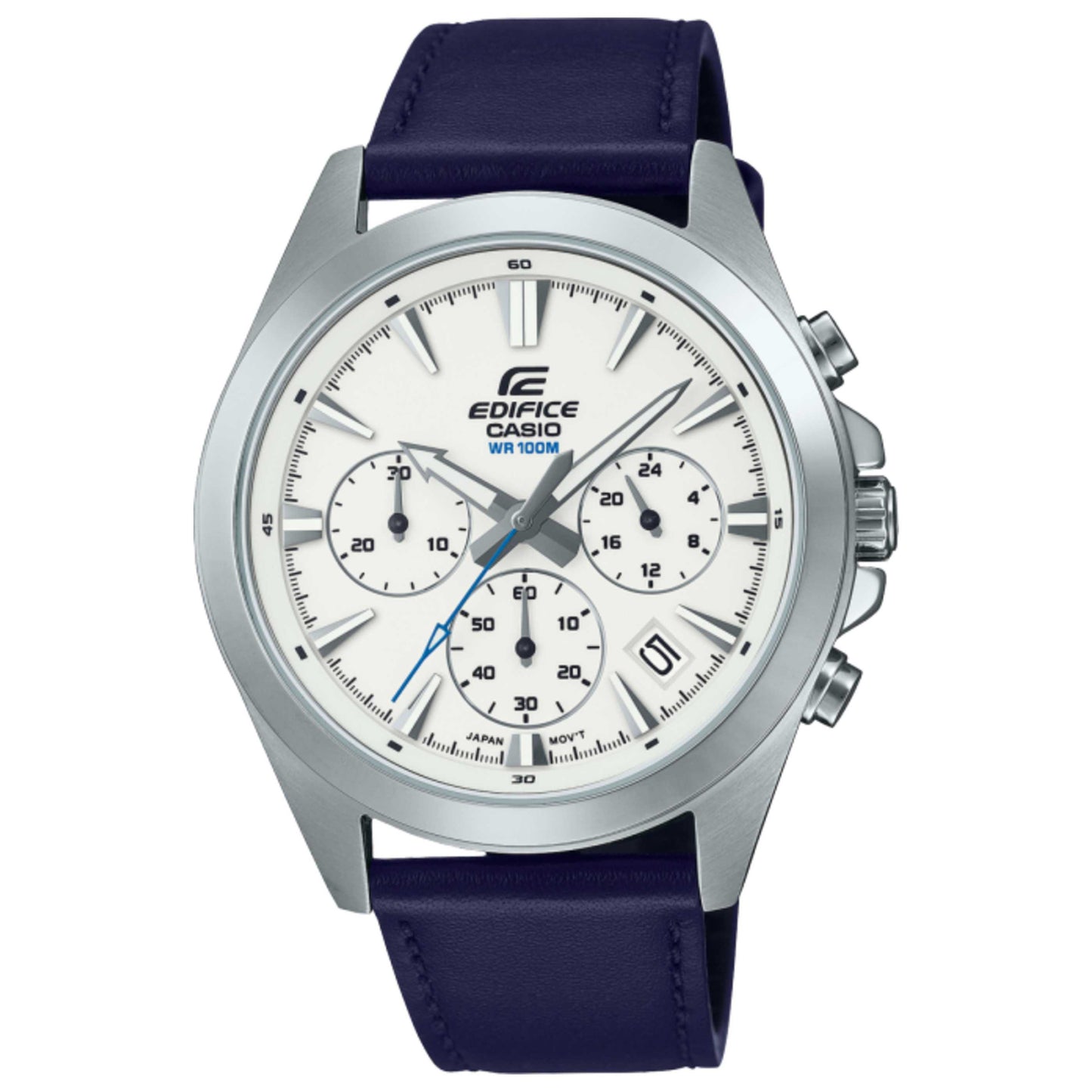 Front view of Casio Edifice Men's Quartz Watch EFV-630L-7AVUDF
