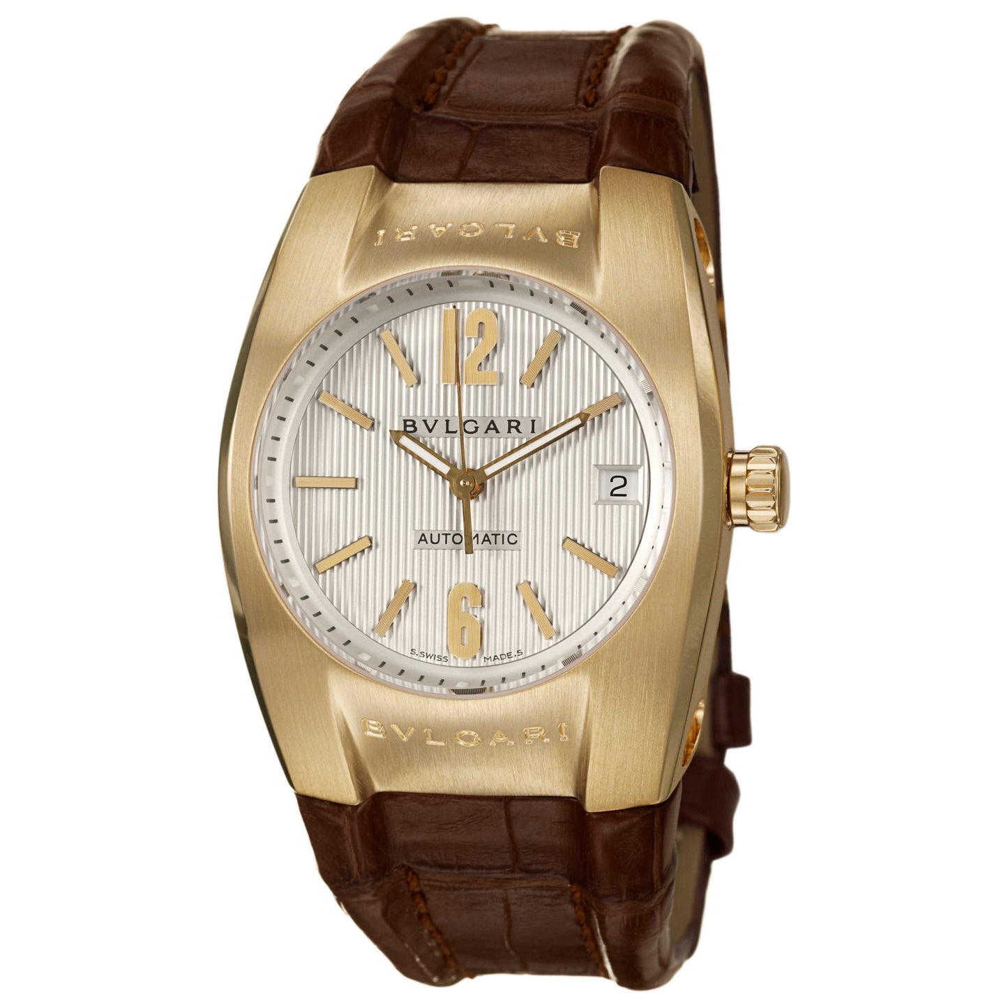 Front view of Bulgari Ergon Men's Automatic Watch EG35C6GLD