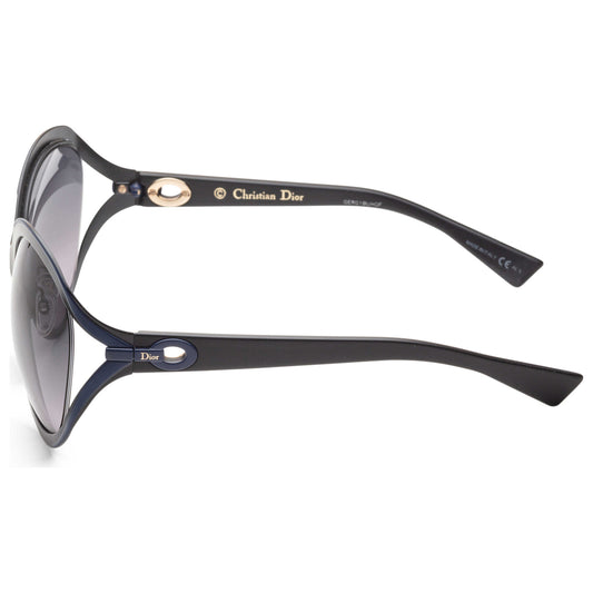 Left view of Christian Dior Elle Women's Sunglasses ELLE1S-6MT-HD