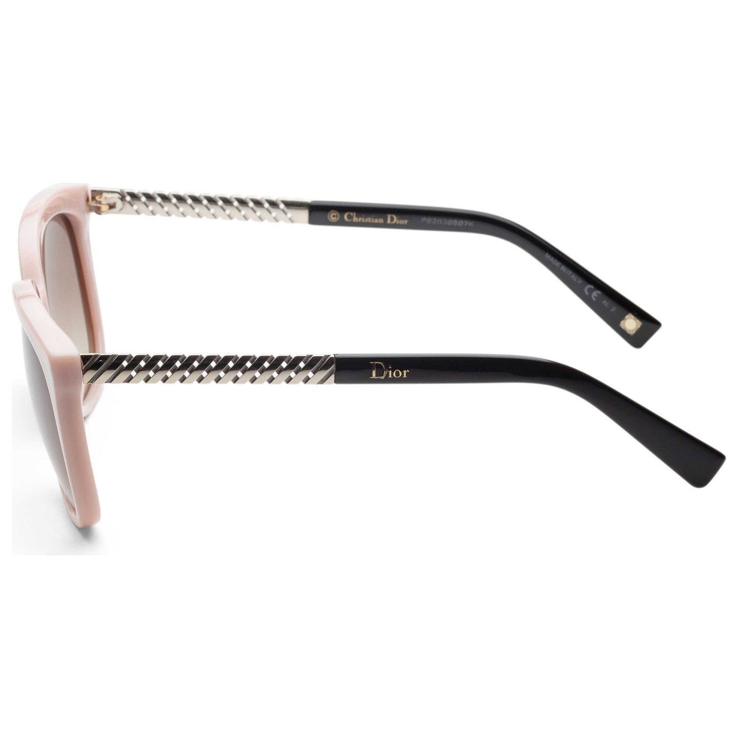 Left view of Christian Dior Envol Women's Sunglasses ENVOL1S-LZI-BN