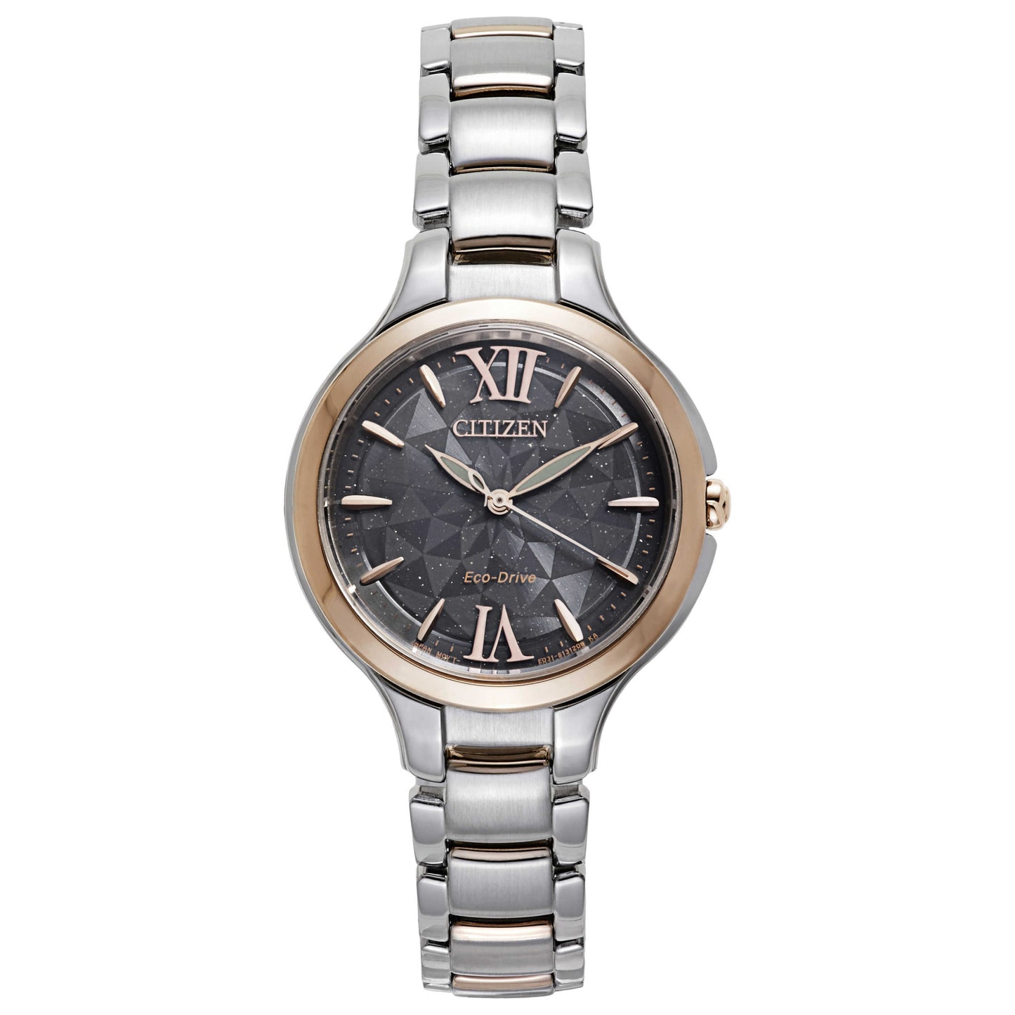 Front view of Citizen Eco-Drive Women's Solar Powered Quartz Eco-Drive Watch EP5995-56H