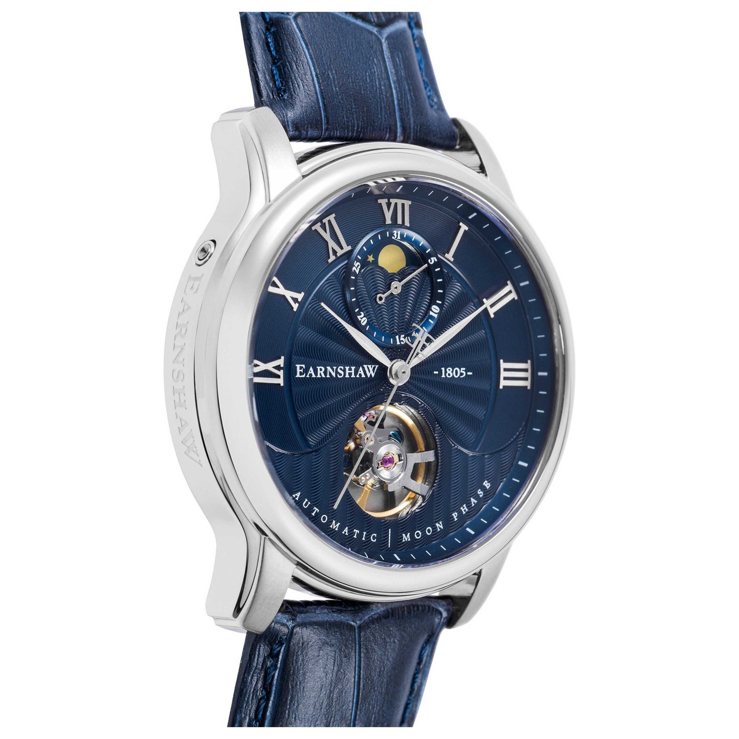 Thomas Earnshaw Longitude Men's Manual-Wind Watch ES-8066-02 - Image #5