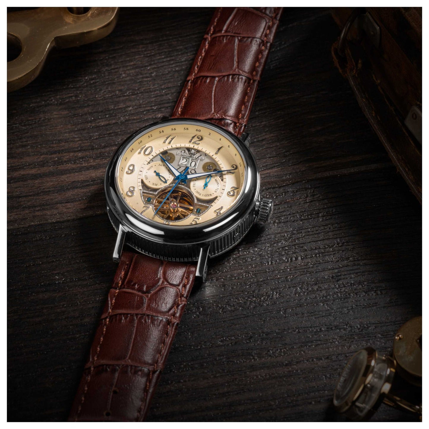Thomas Earnshaw Beaufort Men's Automatic Watch ES-8083-02 - Image #4