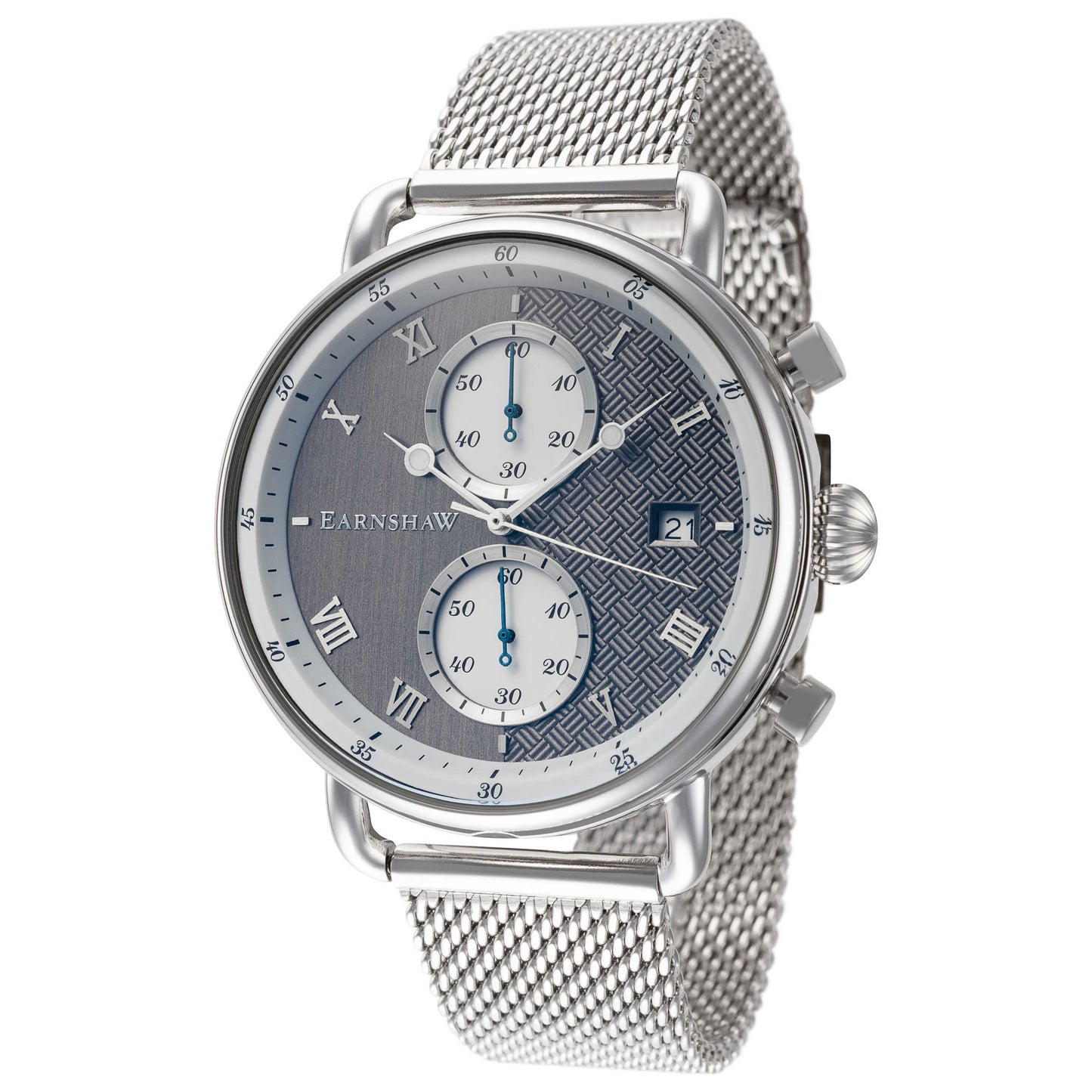 Front view of Thomas Earnshaw Investigator Men's Quartz Watch ES-8090-22